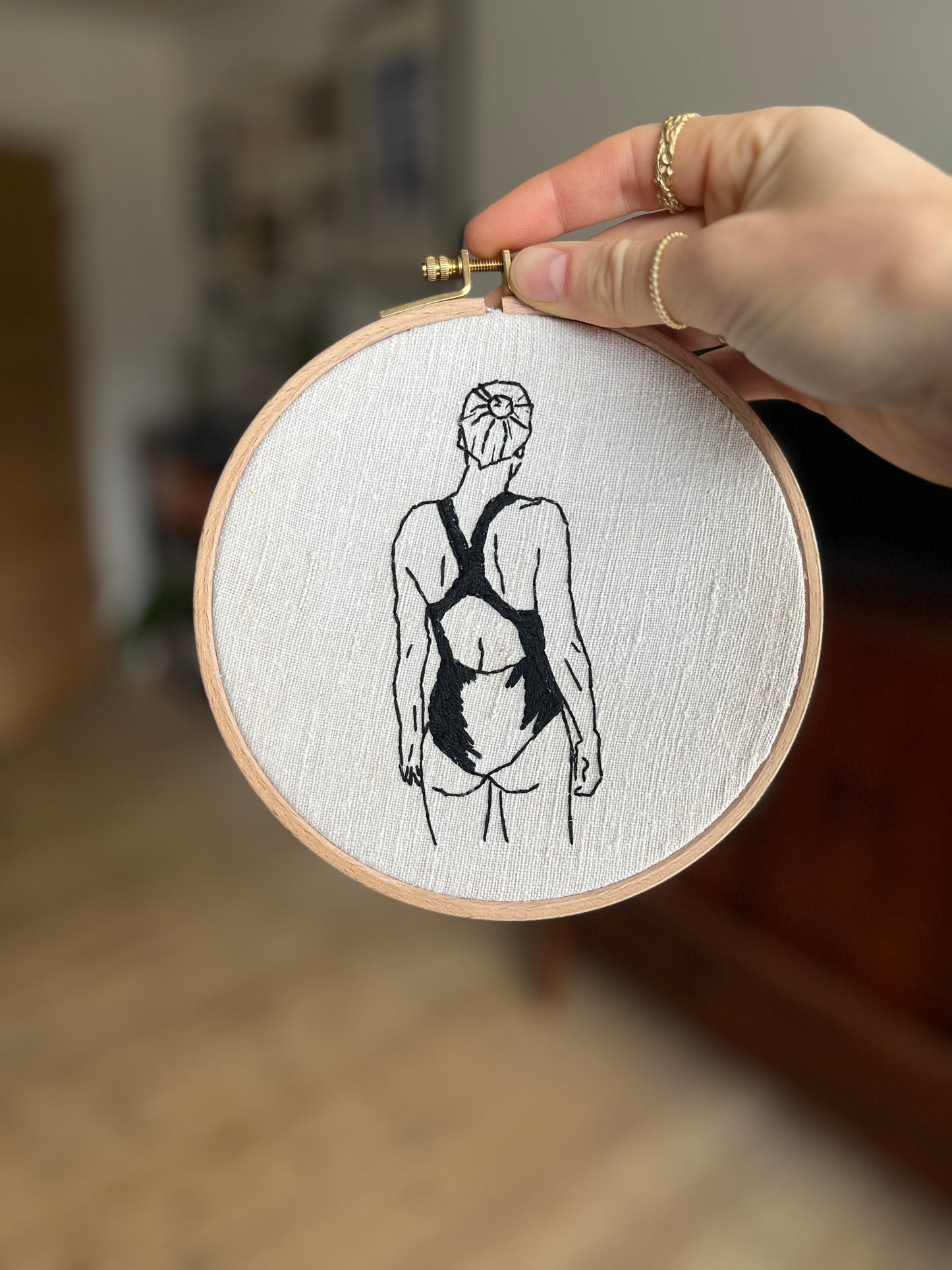 Turn your favorite summer memory into textile art with freehand embroidery